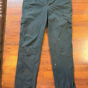 Gray Cargo Pants that fold into capris